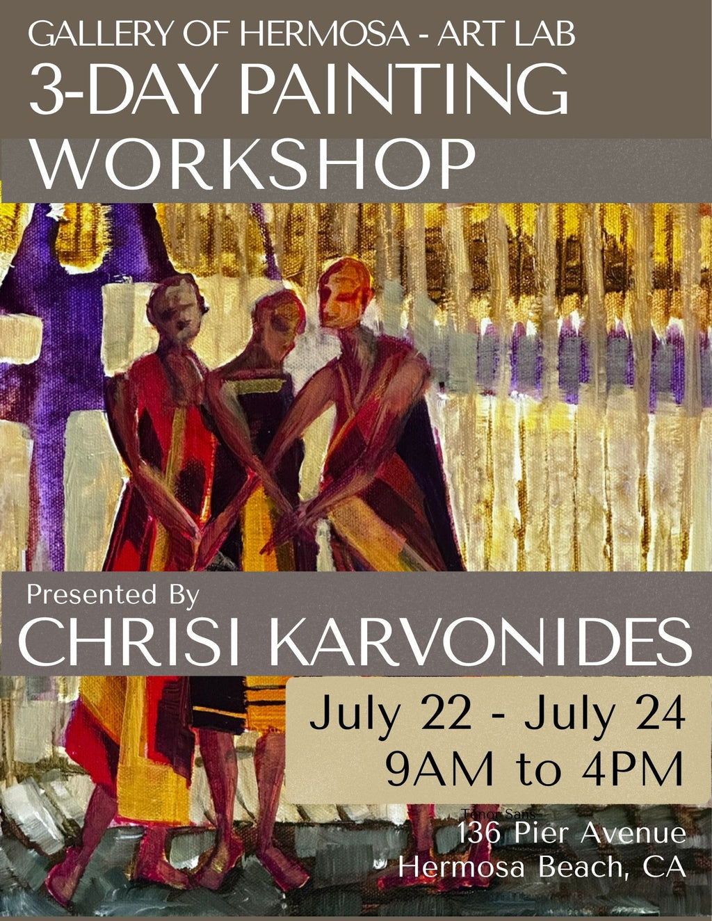3-Day Professional Painting Workshop with Chrisi Karvonides-Dushenko